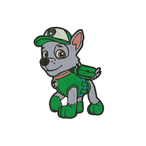 Download Paw Patrol Rocky machine embroidery design | SVG Embroidery