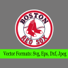 Boston Redsox Circle Logo svg, mlb svg, eps, dxf, png, digital file fo –  SVG Sporty