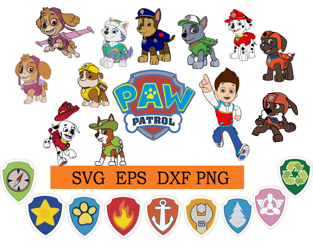 Free Free Svg Paw Patrol Free 761 SVG PNG EPS DXF File.