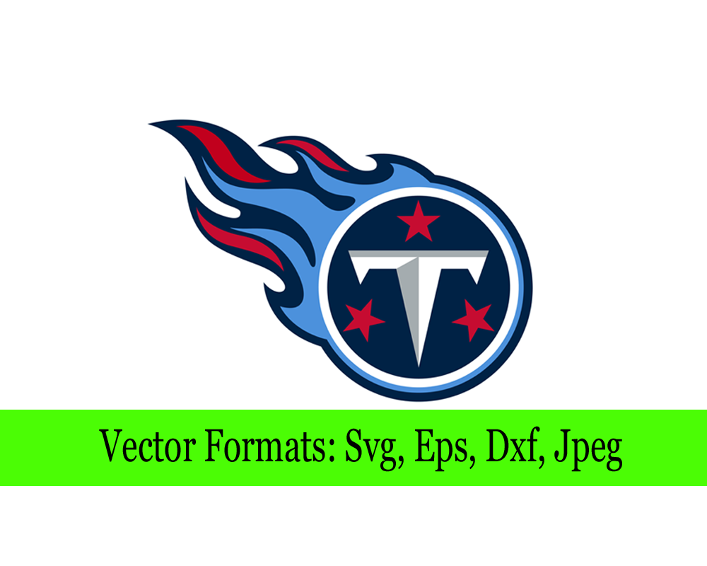 Tennessee Titans Logo Embroidery Design