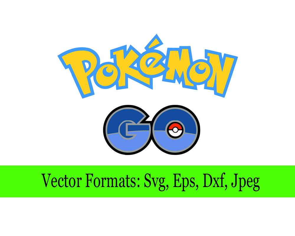 Pokemon Go SVG File – Vector Design in, Svg, Eps, Dxf, and Jpeg