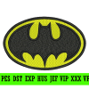 Batman logo machine embroidery design – INSTANT download ...